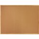 Lorell Bulletin Board - 48" Height x 72" Width - Cork Surface - Long Lasting, Warp Resistant - Oak Oak Frame - 1 Each