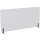 Lorell Acoustic Desktop Privacy Panel - 59" Width x 23.6" Height - Polyester Fiber - Light Gray - 1 Each