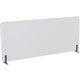 Lorell Acoustic Desktop Privacy Panel - 70.9" Width x 23.6" Height - Polyester Fiber - Light Gray - 1 Each