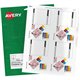 Avery Postcards - 97 Brightness - 5 1/2" x 4 1/4" - Matte - 200 / Box - Perforated, Heavyweight, Rounded Corner, Smudge-free, Ja