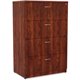 Lorell Essentials Series 4-Drawer Lateral File - 1" Top, 35.5" x 22"54.8" , 0.1" Edge - 4 x File Drawer(s) - Finish: Cherry Lami