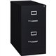 Lorell Fortress Series 25" Commercial-Grade Vertical File Cabinet - 15" x 25" x 28.4" - 2 x Drawer(s) for File - Letter - Vertic