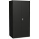 Lorell Fortress Series Storage Cabinet - 36" x 24" x 72" - 5 x Shelf(ves) - Hinged Door(s) - Sturdy, Recessed Locking Handle, Re