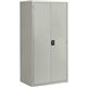 Lorell Fortress Series Storage Cabinet - 24" x 36" x 72" - 5 x Shelf(ves) - Hinged Door(s) - Sturdy, Recessed Locking Handle, Re