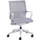 Lorell Premium Executive Mesh Mid-back Sling Chair - Nylon Seat - Nylon, Mesh Back - Plastic Frame - Mid Back - 5-star Base - Gr