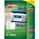 Avery Permanent Durable ID Laser Labels - Waterproof - 2" Width x 2 5/8" Length - Permanent Adhesive - Rectangle - Laser - Matte