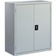 Lorell Fortress Series Storage Cabinet - 18" x 36" x 42" - 3 x Shelf(ves) - Recessed Locking Handle, Hinged Door, Durable, Sturd