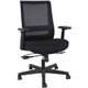 Lorell Mesh High-back Executive Chair - High Back - 5-star Base - Black - Armrest - 1 Each