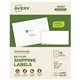 Avery Eco-Friendly Shipping Labels for Laser and Inkjet Printers, 2" x 4" - 2" Width x 4" Length - Permanent Adhesive - Rectangl