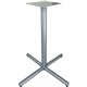 Lorell Hospitality/Conference X-Base - 45"40.8" - Sturdy - For Reception Area, Breakroom, Lobby, Meeting, Office, Conference Tab