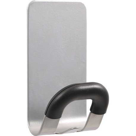 Alba Magnetic Coat Hook - 11.02 lb (5 kg) Capacity - for Coat, Metal, Cabinet, Door, Clothes, Umbrella, Key, Accessories - Acryl