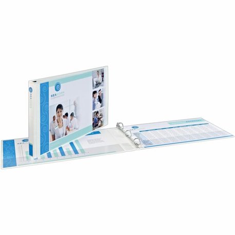 Avery Heavy-Duty View Binder - 3" Binder Capacity - Tabloid - 11" x 17" Sheet Size - 635 Sheet Capacity - Slant Ring Fastener(s)