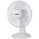 Lorell 12" Oscillating Desk Fan - 12" Diameter - 3 Speed - Quiet, Oscillating - 19.5" Height x 13.9" Width x 11.5" Depth - Light