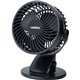 Lorell USB Personal Fan - 127 mm Diameter - 2 Speed - Breeze Mode, Quiet, Adjustable Tilt Head - 7.7" Height x 5.8" Width - Blac