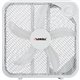 Lorell 3-speed Box Fan - 3 Speed - Carrying Handle - 21" Height x 4.1" Width - White