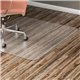 Lorell Chairmat - Hard Floor, Wood Floor, Vinyl Floor, Tile Floor - 60" Length x 46" Width x 0.095" Thickness - Rectangular - Vi
