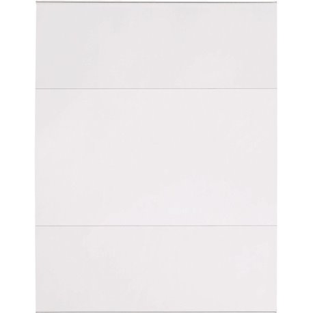 Lorell Cubicle Frame - 1 Each - 8.50" Holding Width x 11" Holding Height - Rectangular Shape - Wall Mountable - Acrylic - Wall, 