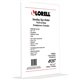 Lorell T-base Standing Sign Holders - Support 8.50" x 11" Media - Acrylic - 2 / Pack - Clear