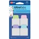 Avery Ultra Tabs File Tab - 40 Tab(s) - 1.50" Tab Height x 1" Tab Width - Clear Film, Pastel Purple Paper, Pastel Blue, Pastel P