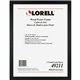 Lorell Wide Frame - 24" x 36" Frame Size - Rectangle - Horizontal, Vertical - 1 Each - Black