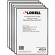 Lorell Poster Frames - 24" x 36" Frame Size - Rectangle - Horizontal, Vertical - 6 / Carton - Black