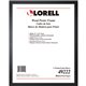 Lorell Solid Wood Poster Frame - 22" x 28" Frame Size - Rectangle - Horizontal, Vertical - 1 Each - Black