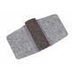 Lorell Wraparound Floor Savers - Rectangle - Gray - 16/Bag