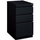 Lorell 20" Box/Box/File Mobile File Cabinet with Full-Width Pull - 15" x 20" x 27.8" - Letter - Ball-bearing Suspension, Recesse