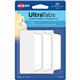 Avery UltraTabs Filing Tabs - 24 Tab(s) - 1.50" Tab Height x 3" Tab Width - Clear Film, White Paper Tab(s) - 24 / Pack