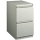 Lorell 23" File/File Mobile File Cabinet with Full-Width Pull - 15" x 22.9" x 27.8" - 2 x Drawer(s) for File - Letter - Vertical