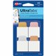 Avery UltraTabs Metallic Color 2-sided Mini Tabs - 40 Tab(s) - 1.50" Tab Height x 1" Tab Width - Clear Film, Gold Paper, Rose Go