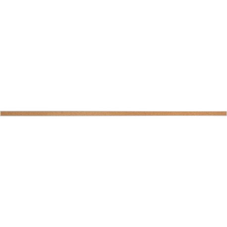 Lorell Cork Strip Bulletin Bar - 36" Width - Cork Surface - Self-healing, Fade Resistant, Self-sealing - Anodized Aluminum Frame