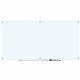 Lorell Dry-Erase Glass Board - 72" (6 ft) Width x 36" (3 ft) Height - Frost Glass Surface - Rectangle - Stain Resistant, Ghost R