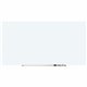 Lorell Magnetic Dry-Erase Glass Board - 72" (6 ft) Width x 36" (3 ft) Height - White Glass Surface - Rectangle - Magnetic - Stai