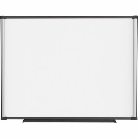 Lorell Magnetic Dry-erase Board - 48" (4 ft) Width x 36" (3 ft) Height - Aluminum Steel Frame - Rectangle - Magnetic - Marker Tr