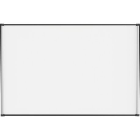 Lorell Magnetic Dry-erase Board - 72" (6 ft) Width x 48" (4 ft) Height - Aluminum Steel Frame - Rectangle - Magnetic - Marker Tr