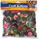 Creativity Street Craft Button Variety Pack - Craft, Classroom Activities, Collage, Decoration, Mask, Puppet, Toy - 1 / Pack - A