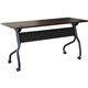 Lorell Flip Top Training Table - Rectangle Top - Four Leg Base - 4 Legs x 60" Table Top Width x 23.60" Table Top Depth - 29.50" 