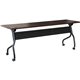 Lorell Flip Top Training Table - Rectangle Top - Four Leg Base - 4 Legs x 72" Table Top Width x 23.60" Table Top Depth - 29.50" 