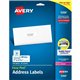 Avery Easy Peel Address Labels - 1" Width x 2 5/8" Length - Permanent Adhesive - Rectangle - Laser - White - Paper - 30 / Sheet 