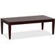 Lorell Solid Wood Coffee Table - For - Table TopRectangle Top - Four Leg Base - Traditional Style - 4 Legs - 47.50" Table Top Le