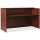 Lorell Essentials Series Front Reception Desk - 1" Top, 35.4" x 70.9"42.5" Desk - Finish: Cherry Laminate - Durable - For Office