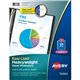 Avery Heavyweight Sheet Protectors -Acid-free - Sheet Capacity - For Letter 8 1/2" x 11" Sheet - Ring Binder - Top Loading - Dia