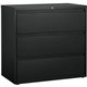 Lorell Fortress Series Lateral File - 42" x 18.8" x 40.1" - 3 x Drawer(s) for File - A4, Legal, Letter - Lateral - Anti-tip, Sec