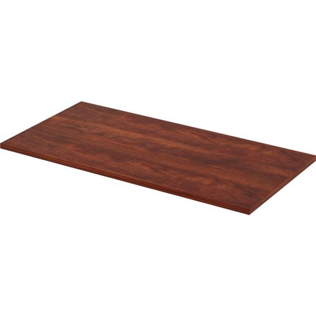 Lorell Training Tabletop - Cherry Rectangle, Laminated Top - 48" Table Top Length x 24" Table Top Width x 1" Table Top Thickness