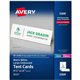 Avery Large Tent Cards for Laser and Inkjet Printers, 3�" x 11" - 97 Brightness - 3 1/2" x 11" - 50 / Box - Perforated, Heavywei