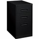 Lorell 22" Box/Box/File Mobile File Cabinet with Recessed Pull - 15" x 22" x 27.8" - 3 x Drawer(s) for Box, File - Letter - Secu