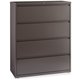 Lorell Fortress Series Lateral File - 42" x 18.6" x 52.5" - 4 x Drawer(s) for File - Letter, Legal, A4 - Lateral - Magnetic Labe