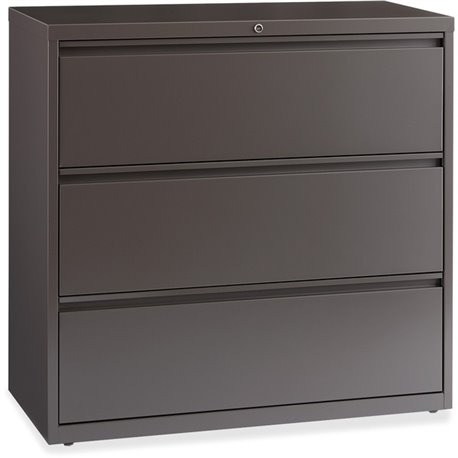 Lorell Fortress Series Lateral File - 42" x 18.6" x 40.3" - 3 x Drawer(s) for File - A4, Legal, Letter - Lateral - Magnetic Labe