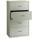 Lorell Value Lateral File - 4-Drawer - 30" x 18.6" x 52.5" - 4 x Drawer(s) for File - A4, Legal, Letter - Interlocking, Leveling